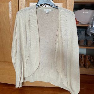 Cream-colored Sejour cardigan size 2X/3X
